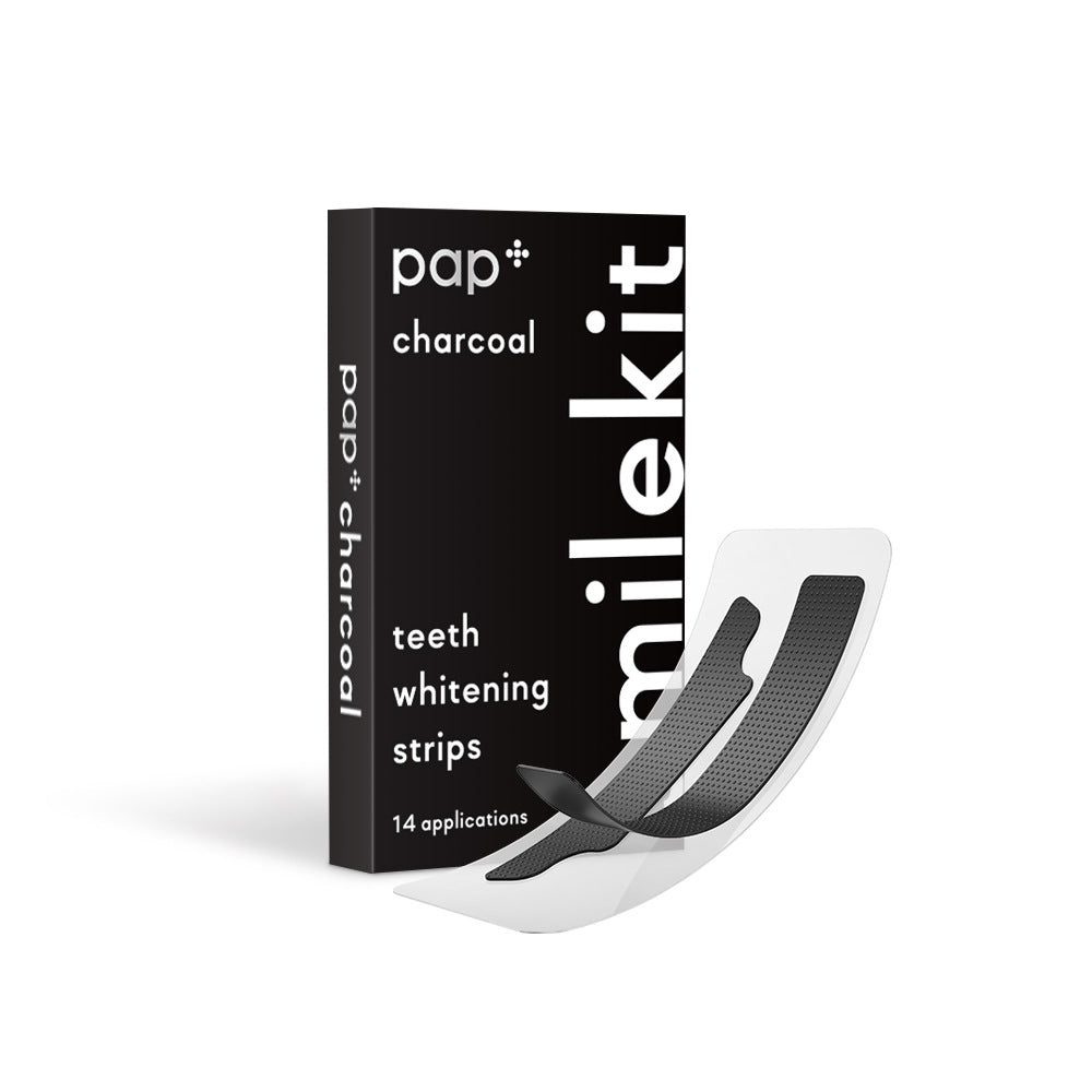 SMILEKIT PAP+ Bambuskul Tandblegnings Strips